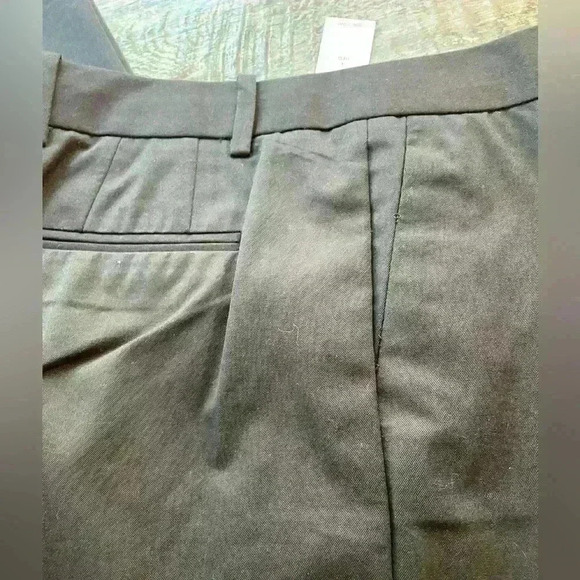 NWT Gap Modern Trousers Size 4, Black Unlined - Picture 2 of 6